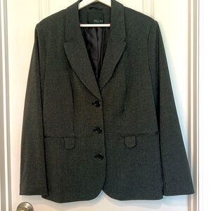 Vintage Blazer black white size 18